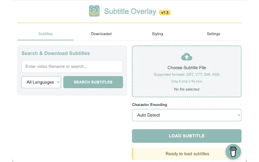 Subtitle Overlay ডাউনলোড করুন – ভিডিওর জন্য সেরা সাবটাইটেল টুল - Screenshot 1