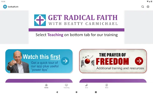 Get Radical Faith অ্যাপ ডাউনলোড করুন – বাইবেল শিক্ষা ও আধ্যাত্মিক জ্ঞান - Screenshot 7