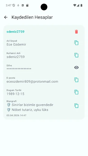 Instagram Account Generator ডাউনলোড করুন – দ্রুত ইউজারনেম ও পাসওয়ার্ড - Screenshot 3