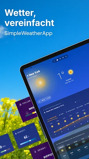SimpleWeatherApp ডাউনলোড করুন – লাইভ রাডার ও উইজেট ফ্রি - Screenshot 17