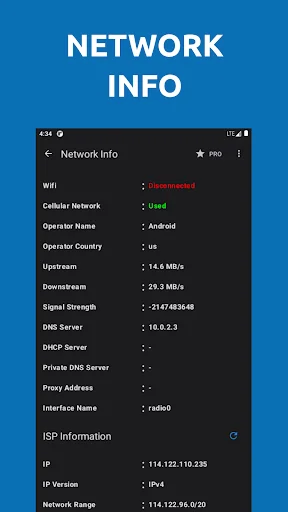 4G LTE Switcher 2 ডাউনলোড করুন – নেটওয়ার্ক সেটিংস পরিবর্তন করুন - Screenshot 3