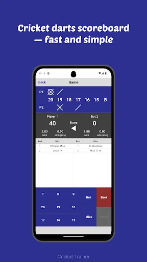 Cricket Trainer: Darts Game ডাউনলোড করুন – সেরা ডার্টস ট্রেইনার - Screenshot 3