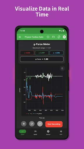 Physics Toolbox Sensor Suite ডাউনলোড করুন – সেরা সেন্সর অ্যাপ - Screenshot 3