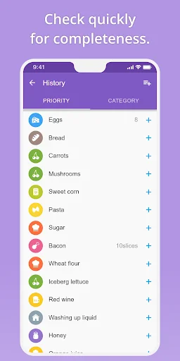 That Shopping List PRO ডাউনলোড করুন – সেরা গ্রোসারি লিস্ট অ্যাপ - Screenshot 7
