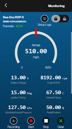 MyMaptuner ডাউনলোড করুন – আপনার গাড়ির পারফরম্যান্স মনিটর ও টিউন করুন - Screenshot 7