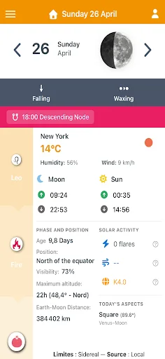 Lunar Calendar Moon Gardening ডাউনলোড করুন – প্রাকৃতিক বাগান করার সেরা অ্যাপ - Screenshot 1