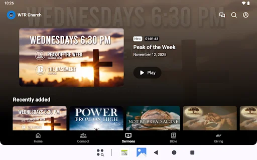 WFR Church অ্যাপ ডাউনলোড করুন – চার্চের সাথে যুক্ত থাকুন - Screenshot 6